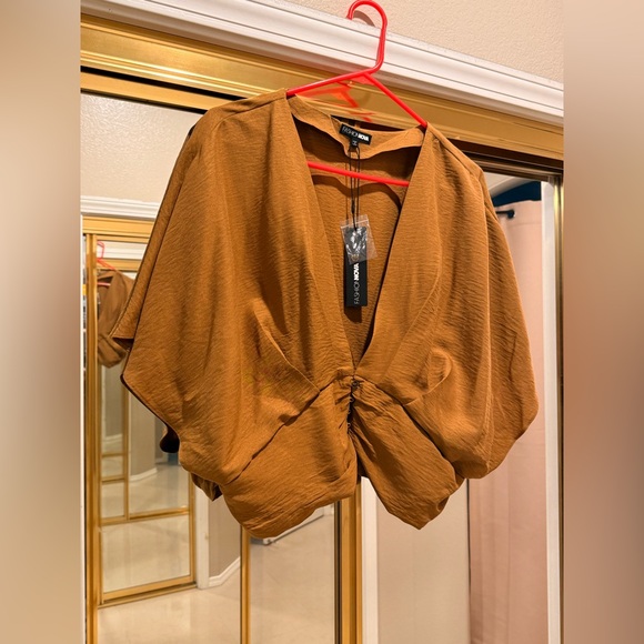 Open Weekends Top - Brown - Picture 4 of 4